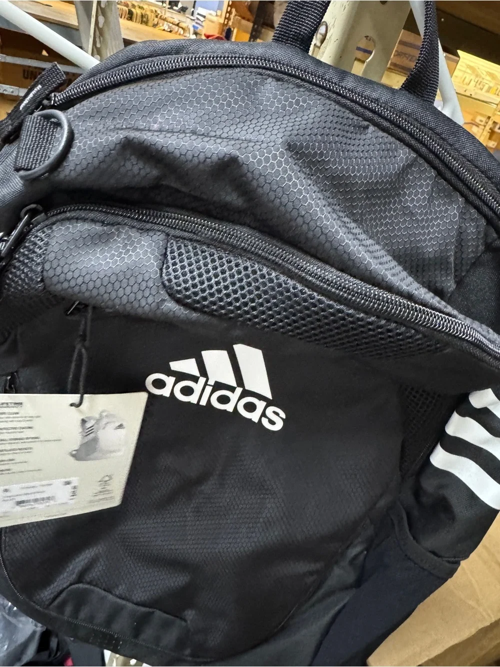adidas Black Stadium 3 Backpack - Men's- new!